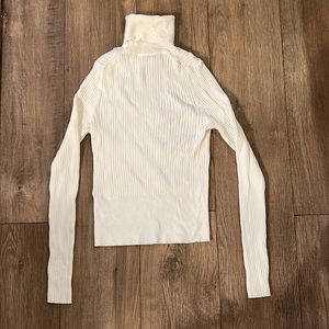 Cream Turtle Neck